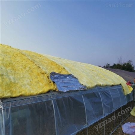 神州大棚保温棉 离心防火玻璃棉卷毡 建筑屋顶用玻璃丝保温棉