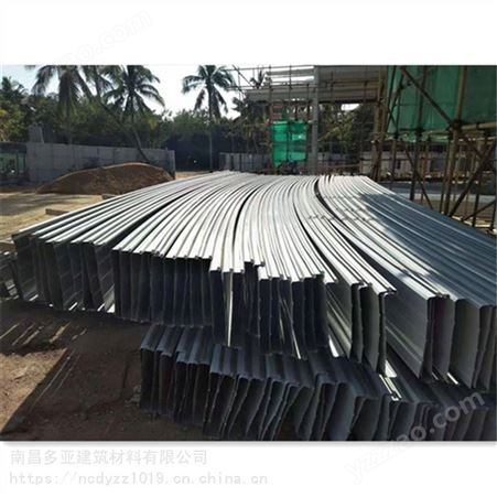 供应贵州遵义 YX65-400型铝镁锰合金屋面板 金属屋面安装