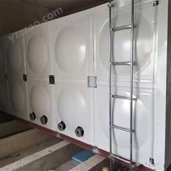 延庆玻璃钢水箱 304不锈钢保温消防水箱 蓄水池 SMC模压水箱  方形保温水箱 润隆支持定制