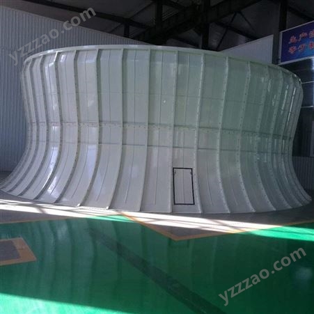 郑州玻璃钢冷却塔风筒定制 化工厂凉水塔风筒更改 冷却塔填料 润隆量大从优