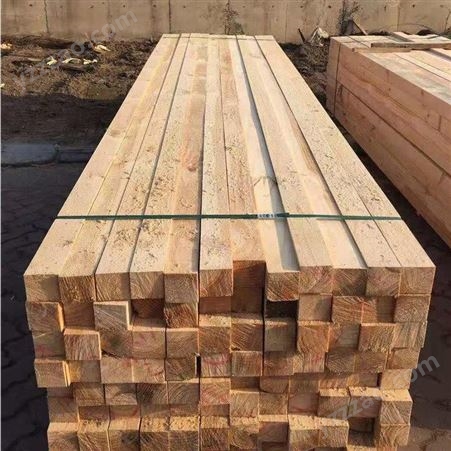 建筑木方规格 5x7白松建筑木方厂家定制销售 呈果木业