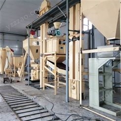 时产2-3吨猪鸡鸭鹅鱼鸽子饲料颗粒机组 家禽饲料生产线 成套设备