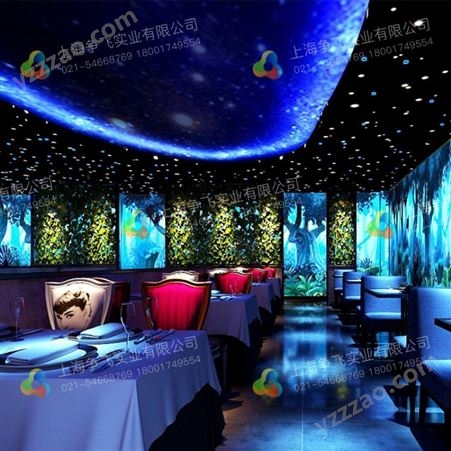南京争飞全息3D全息音乐餐厅 全景KTV 沉浸式投影 5D光影投影餐厅方案赠送素材