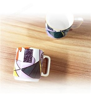 毕卡索陶瓷杯厂家 马克杯批发 情侣咖啡陶瓷对杯 员工福利
