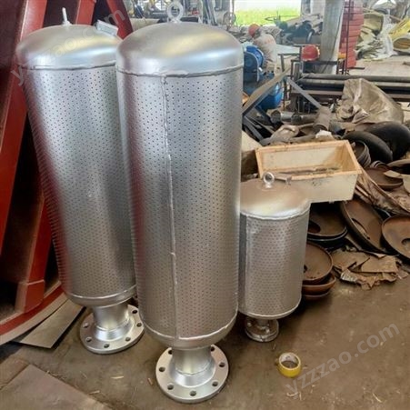 汽包排气消声器 真空泵排汽消声器 吉鑫生产销售