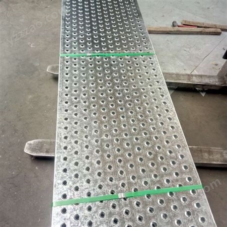 厂家不锈钢盾构隧道走道板防滑板铝板圆孔凸起防滑板