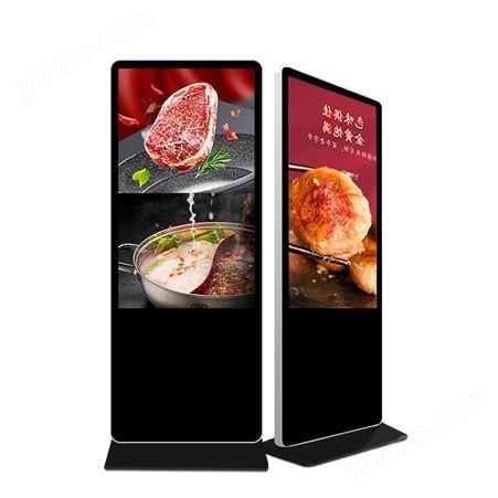 65寸立式液晶广告机 超薄高清可分屏广告发布屏