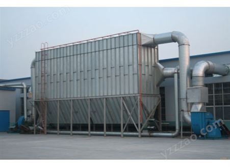 陕西府谷煤化厂使用的脉冲布袋收尘器