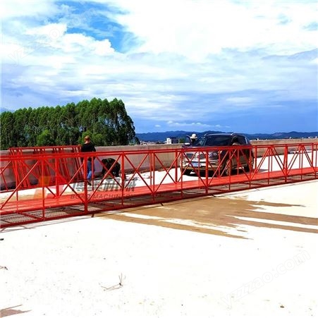 博奥超长电动吊篮 双钢丝绳设计 桥底检修作业升降平台 QR35B