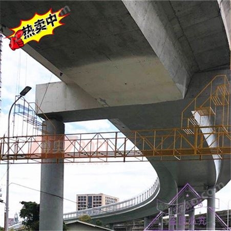 桥梁维修侧面单人小蓝一天安装200米 博奥XJUM886980横管竖管都能装