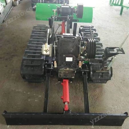 水循环 履带式 遥控多功能微耕机 36马力动力链条式微耕机