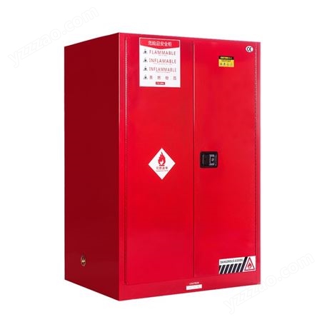 钢制防爆柜 工业化学品安全柜 110加仑红色安全柜