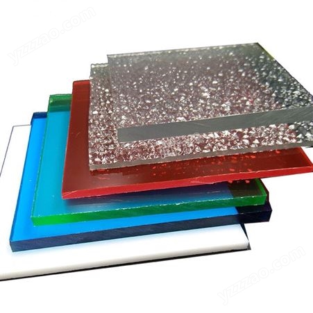 广东PC耐力板 透明卷材无色采光板 透明耐力板