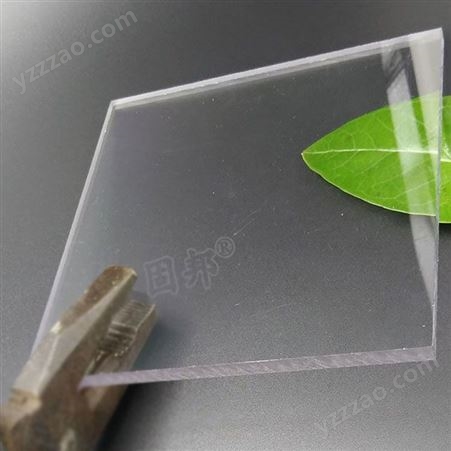 广东固邦厂家 环保pc板卷材 1.5mm透明实心板材 80%透光板 十年质保