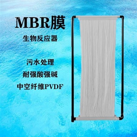 污水处理MBR膜片组件膜生物反应器 过滤MBR帘式膜PVDF平板膜设备