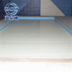 游泳池自动盖 防尘安全盖 可伸缩池盖 操作简单 承重能力强 安全防护 广州蓝尔迪公司直销