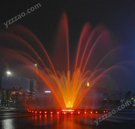 芬林喷泉设备 数字水幕项目 大型广场景观音乐喷泉