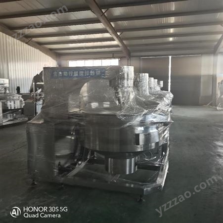 荣昌机械生产200L火锅底料炒锅 酱料行星夹层搅拌炒锅