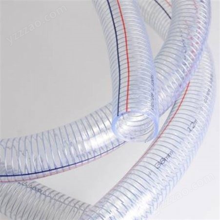 PVC钢丝螺旋增强软管 无毒无味四季软管