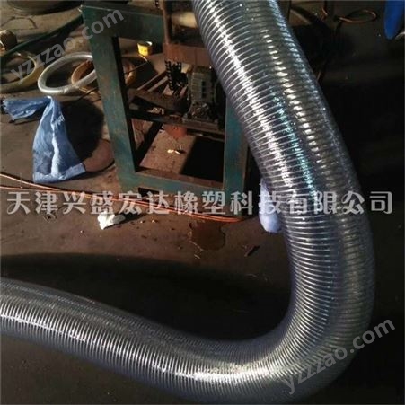 厂家批发无味钢丝管 塑料钢丝软管 pvc透明钢丝管水管