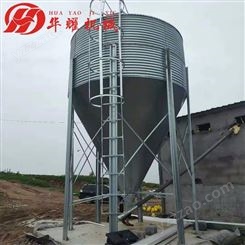 养殖饲料输送料线 养殖料塔 自动化猪场设备料线料塔