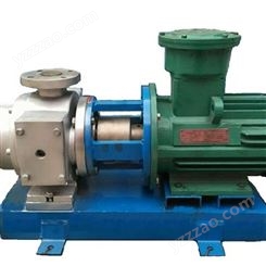 真空出料齿轮泵 减压蒸馏设备配套泵 短程蒸馏循环泵 支持订制