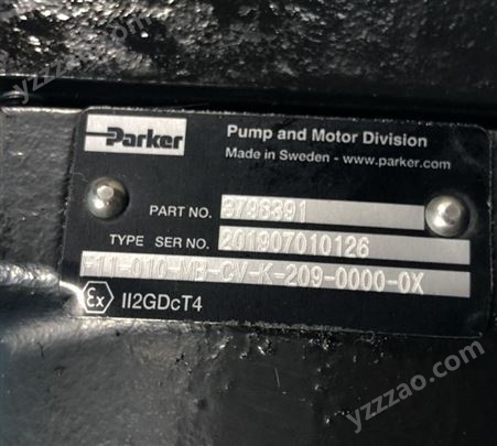 原装PARKER派克液压马达  3798391 F11-010-MB-CV-K-209-0000-0X