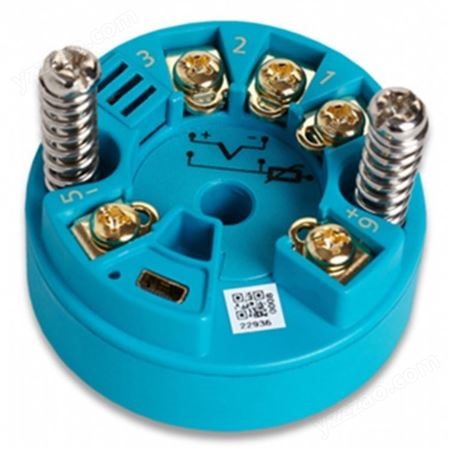 一体化PT100温度变送器 输出4-20mA 24VDC 螺纹 法兰 卡箍连接温度变送器
