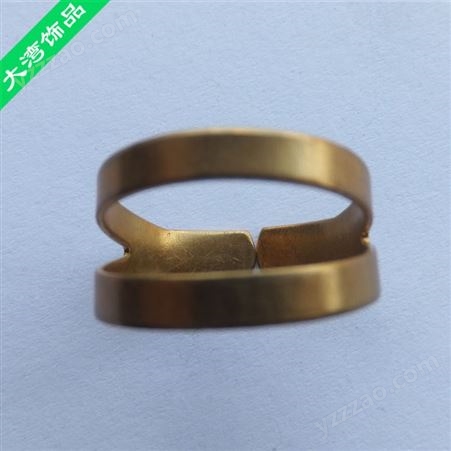 厂家批发铜戒指 铁戒指 17MM戒指  18mm戒指 首饰配件