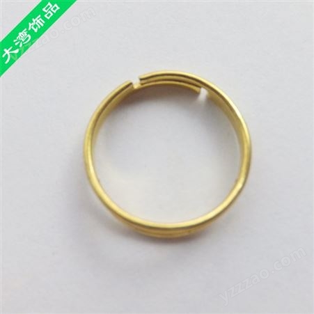 厂家批发铜戒指 铁戒指 17MM戒指  18mm戒指 首饰配件