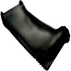 NJGC 30 500给煤机环形裙边胶带 工业大倾角输送带 KELN 科霖防滑耐高温耐磨橡胶皮带