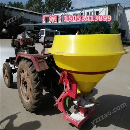 拖拉机三点悬挂塑料桶撒肥机  化肥复合肥扬肥机ZP