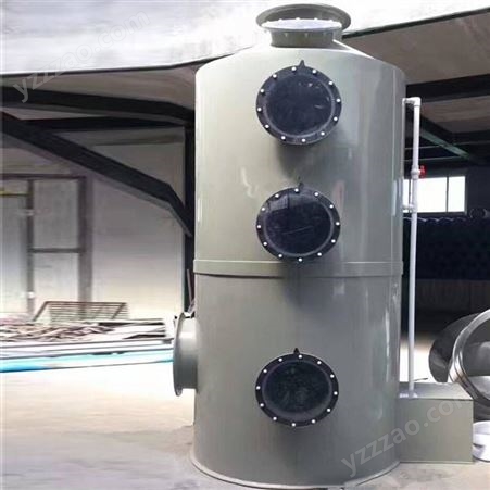 喷淋塔 酸雾净化湿式水洗除尘器 烘箱废气降温水处理设备