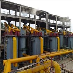 陕西延安市双段式煤气发生炉 耀弘Φ3.0m煤气发生炉厂家 气化 用于耐火材料工业