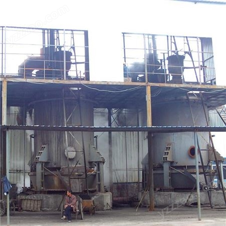 湖南株洲市单段式煤气发生炉 耀弘φ2.4m煤气发生炉 煤种适应性强 用于玻璃工业熔池炉