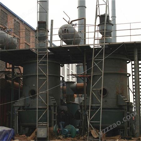 四川攀枝花市单段式煤气发生炉 耀弘φ2.6m煤气发生炉 改善劳动条件 用于各种热工炉