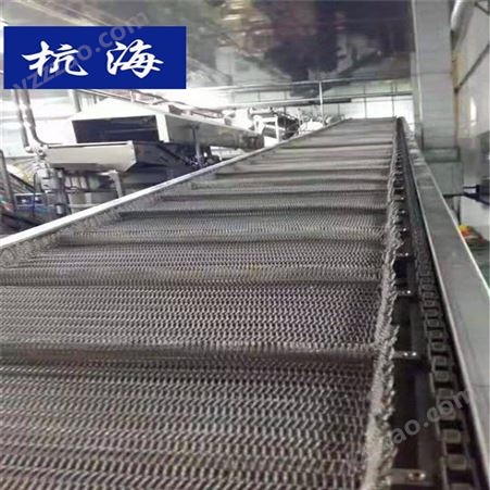 杭海机械 食品 不锈钢网带 链板 皮带 输送机 提升机 生产厂家 可定制