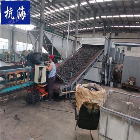 杭海机械 热工9T/小时型煤生产线 型煤干燥设备 连续式型煤煤烘干机 产量大破损率低 可定制