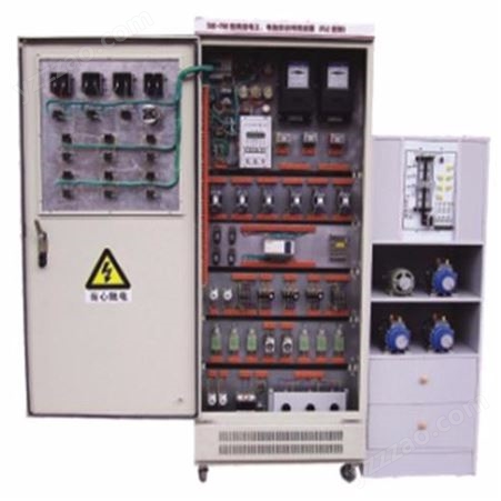 FCYZ-1型仪表及照明电路实训考核装置（柜式 两面双组型）,仪表及照明电路实训考核装置,电工仪表实训考核装置