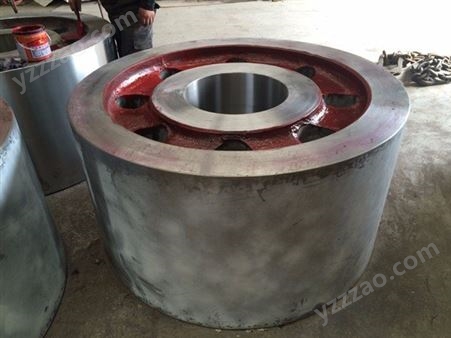 大型铸钢厂 生产大型铸钢托轮 非标托轮 来图定制1吨起 腾飞铸钢 持久耐磨