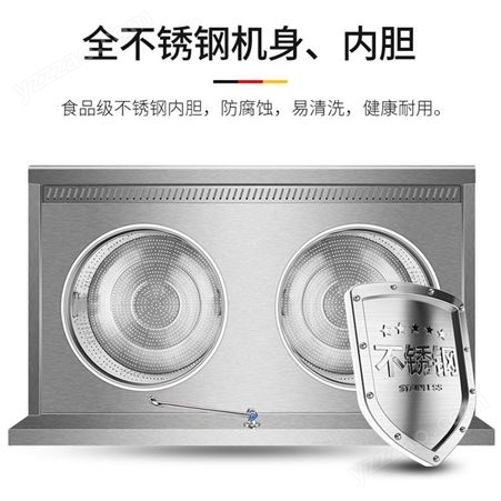 多功能双桶煮面炉桶商用节能电热燃气煲汤炉保温台式双头汤粉炉