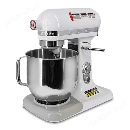 永强多功能家用7L小型厨师机鲜奶机搅拌机揉面和面机直流电机
