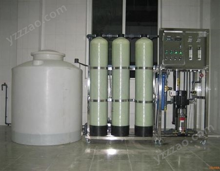 1吨纯化水设备 双级反渗透电子工业水处理 高纯水制取设备