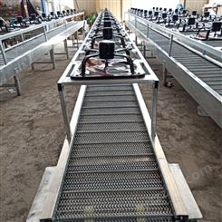 生产各种不锈钢网带 链板输送机 运行平稳可调速