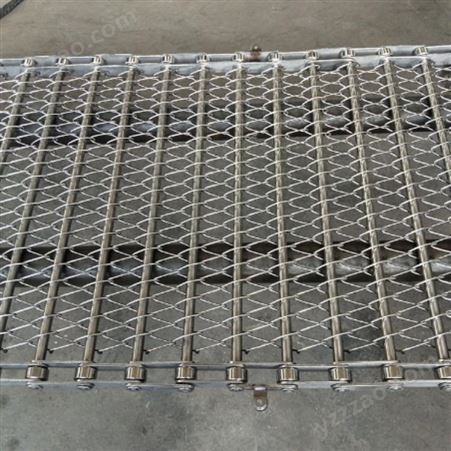 定制金属链条式输送机网带网链 304不锈钢碳钢电子工业食品网带来图制定