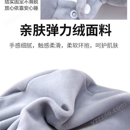 现货u型枕U型枕颈枕定做毛绒护颈枕定制加工厂