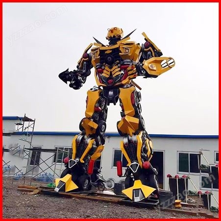 大黄蜂模型 商场门店活动用品 eva真人穿戴机器人模型厂家