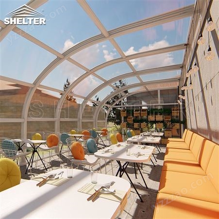 广州阳光房厂家全国安装-赛尔特靠墙移动阳光房-聚碳酸酯透明坚固铝合金玻璃阳光房