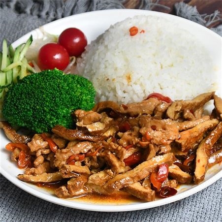 粮农料理包 香干肉丝料理包220g 快餐食品速食包 方便菜半成品