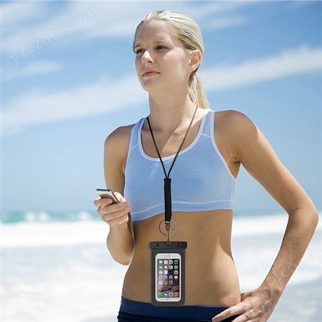 游泳潜水手机防水袋 tpu触屏漂浮手机袋 防尘防水手机袋 透明手机防水套